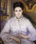 Madame Victor Chocquet renoir